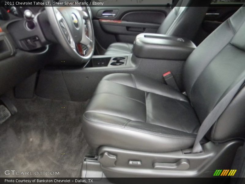 Sheer Silver Metallic / Ebony 2011 Chevrolet Tahoe LT
