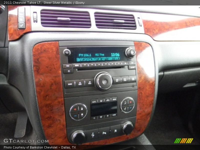 Sheer Silver Metallic / Ebony 2011 Chevrolet Tahoe LT