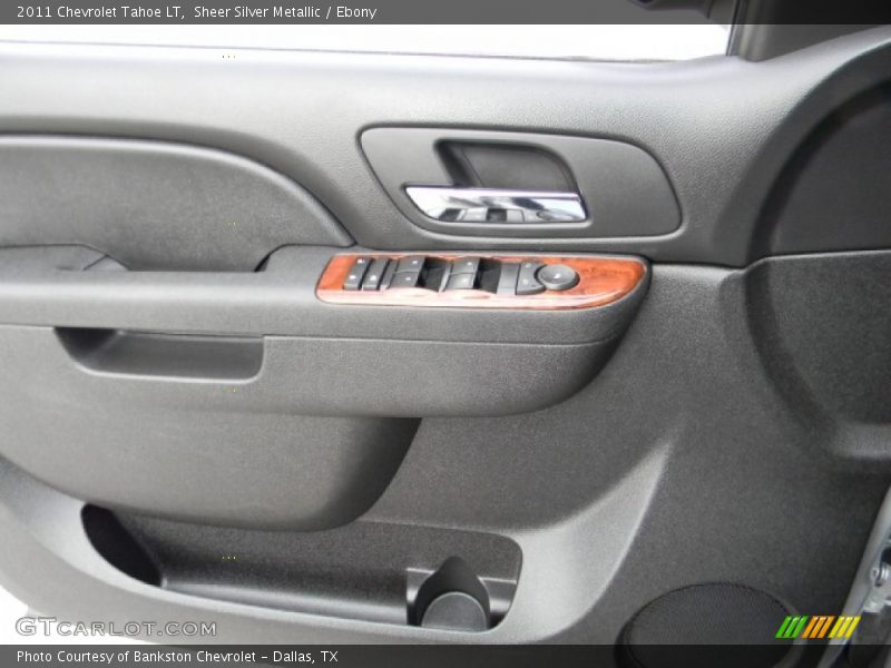 Sheer Silver Metallic / Ebony 2011 Chevrolet Tahoe LT