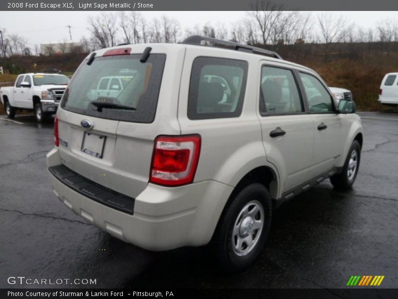 Light Sage Metallic / Stone 2008 Ford Escape XLS