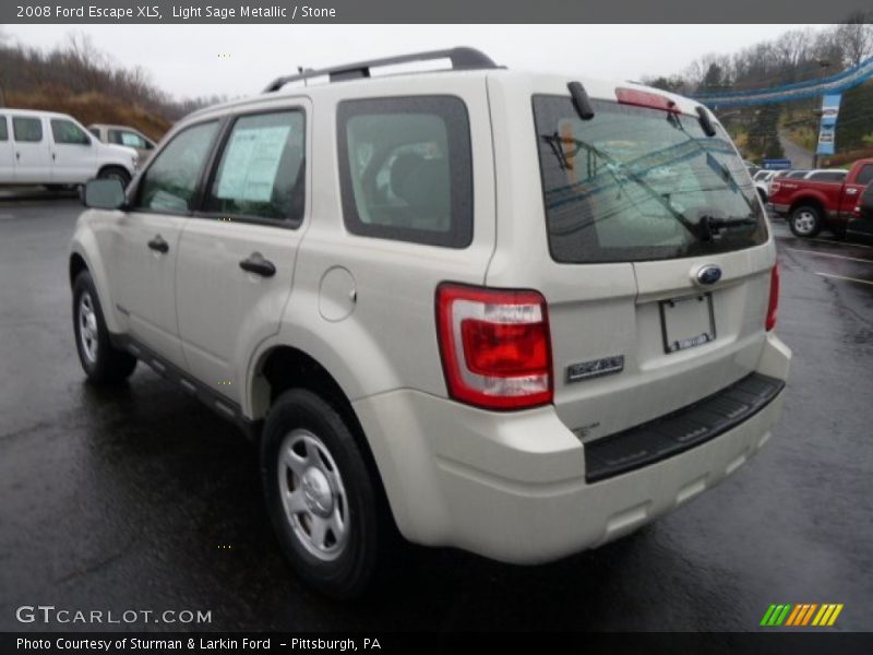 Light Sage Metallic / Stone 2008 Ford Escape XLS