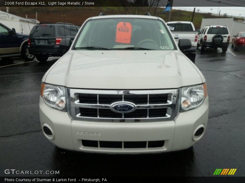 Light Sage Metallic / Stone 2008 Ford Escape XLS