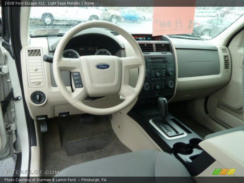 Light Sage Metallic / Stone 2008 Ford Escape XLS