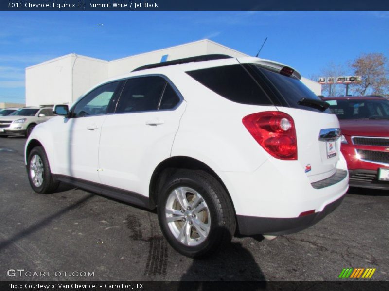 Summit White / Jet Black 2011 Chevrolet Equinox LT