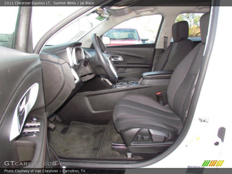 Summit White / Jet Black 2011 Chevrolet Equinox LT