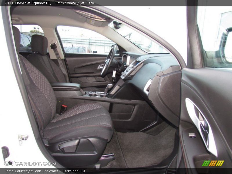 Summit White / Jet Black 2011 Chevrolet Equinox LT