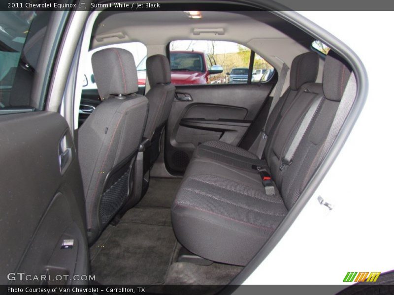 Summit White / Jet Black 2011 Chevrolet Equinox LT