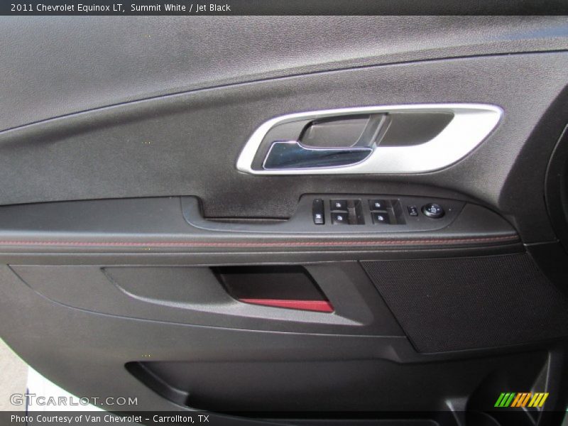 Summit White / Jet Black 2011 Chevrolet Equinox LT
