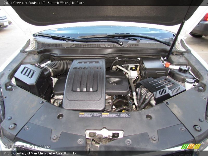 Summit White / Jet Black 2011 Chevrolet Equinox LT