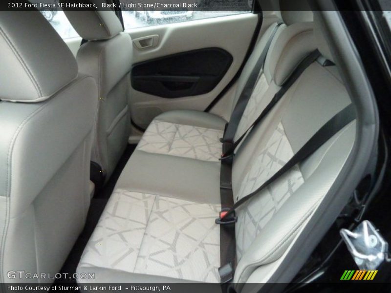 Black / Light Stone/Charcoal Black 2012 Ford Fiesta SE Hatchback