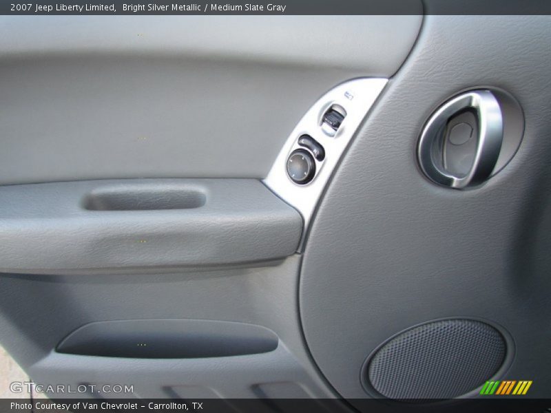 Bright Silver Metallic / Medium Slate Gray 2007 Jeep Liberty Limited