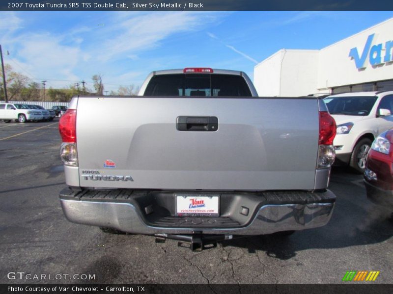 Silver Sky Metallic / Black 2007 Toyota Tundra SR5 TSS Double Cab