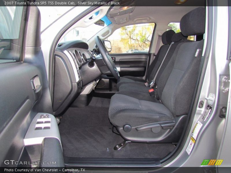  2007 Tundra SR5 TSS Double Cab Black Interior