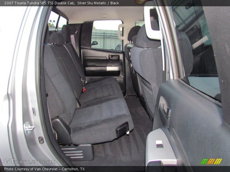 Silver Sky Metallic / Black 2007 Toyota Tundra SR5 TSS Double Cab