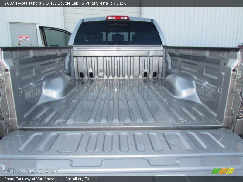 Silver Sky Metallic / Black 2007 Toyota Tundra SR5 TSS Double Cab