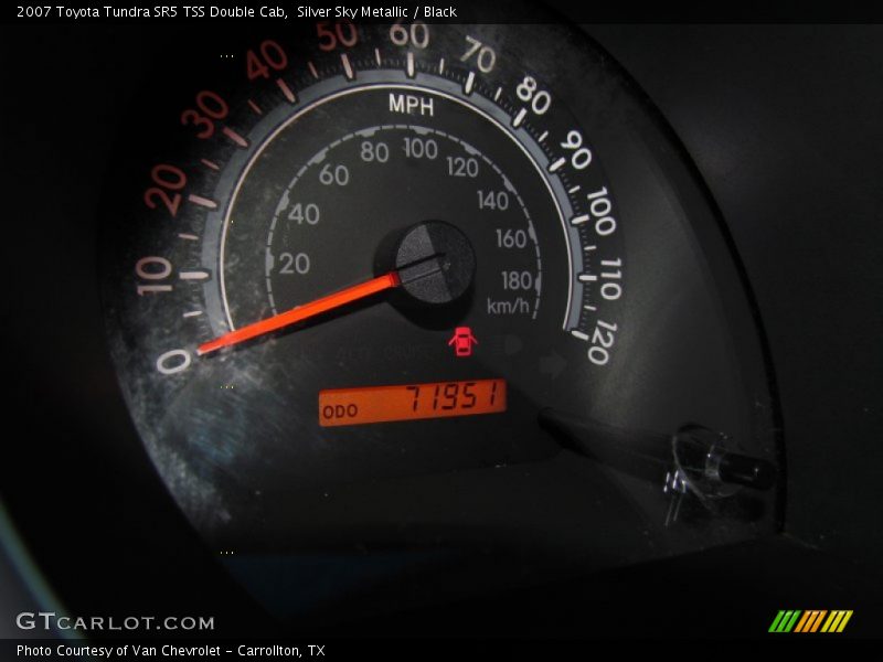 Silver Sky Metallic / Black 2007 Toyota Tundra SR5 TSS Double Cab