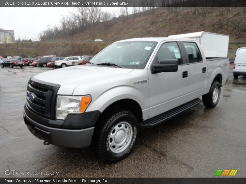 Front 3/4 View of 2011 F150 XL SuperCrew 4x4