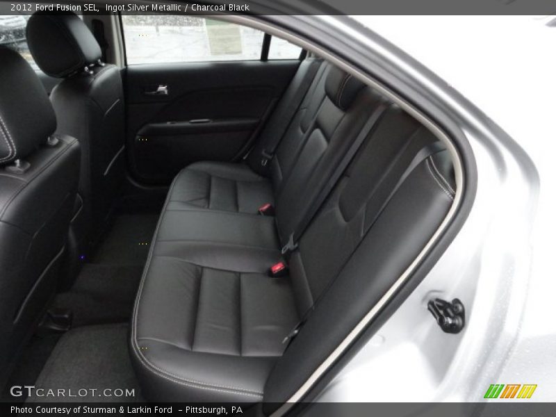 Ingot Silver Metallic / Charcoal Black 2012 Ford Fusion SEL