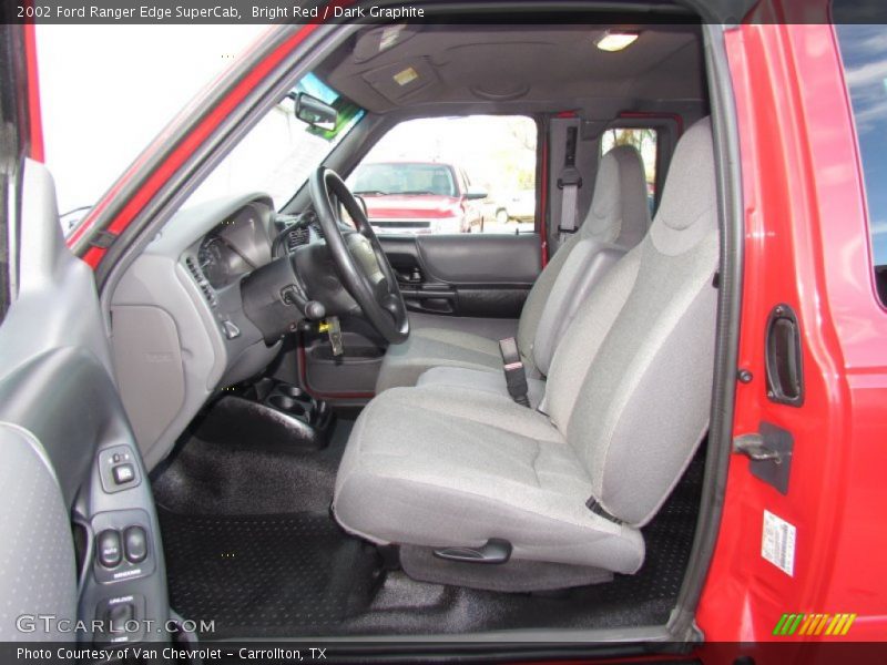 Bright Red / Dark Graphite 2002 Ford Ranger Edge SuperCab
