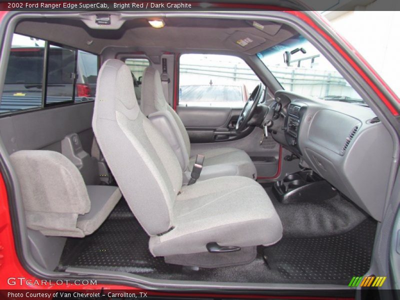 Bright Red / Dark Graphite 2002 Ford Ranger Edge SuperCab