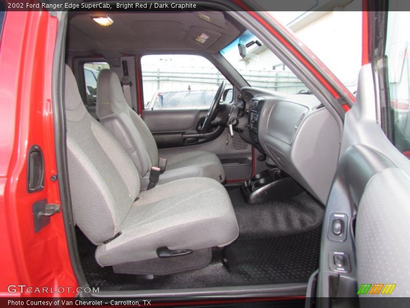 Bright Red / Dark Graphite 2002 Ford Ranger Edge SuperCab