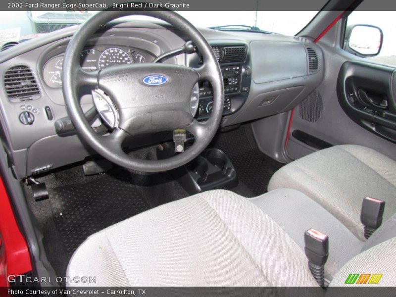 Dark Graphite Interior - 2002 Ranger Edge SuperCab 