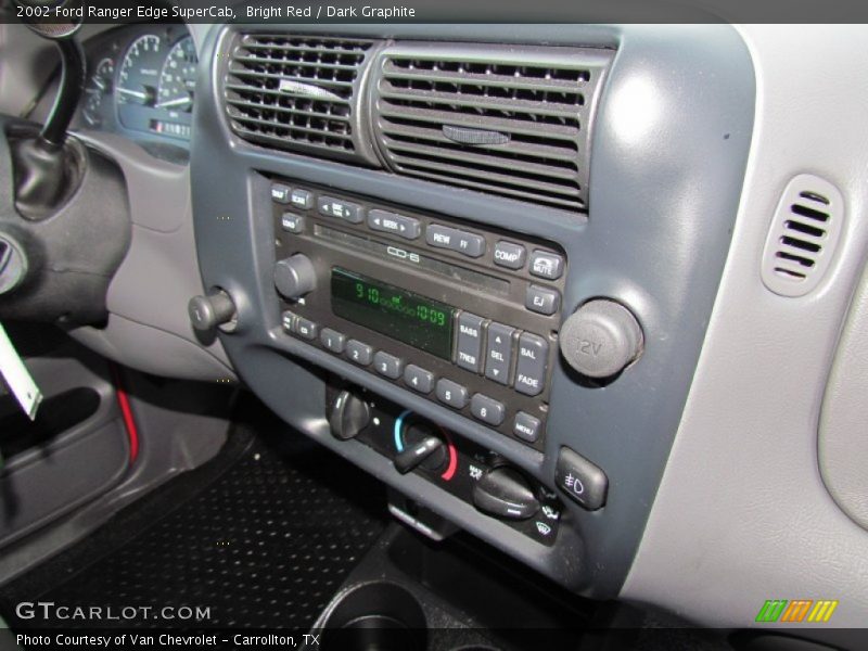 Bright Red / Dark Graphite 2002 Ford Ranger Edge SuperCab