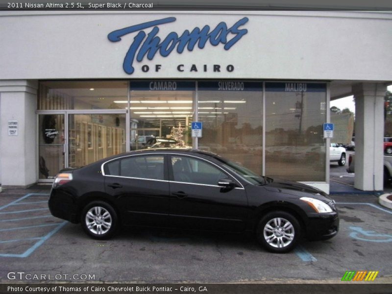 Super Black / Charcoal 2011 Nissan Altima 2.5 SL
