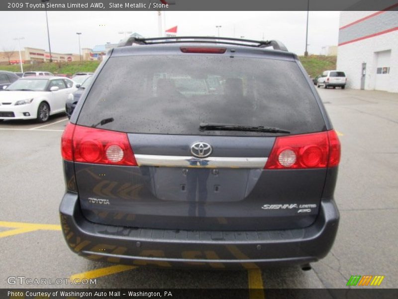 Slate Metallic / Stone 2009 Toyota Sienna Limited AWD