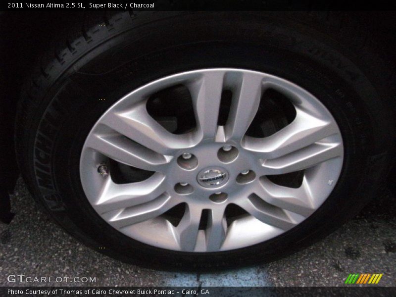 Super Black / Charcoal 2011 Nissan Altima 2.5 SL