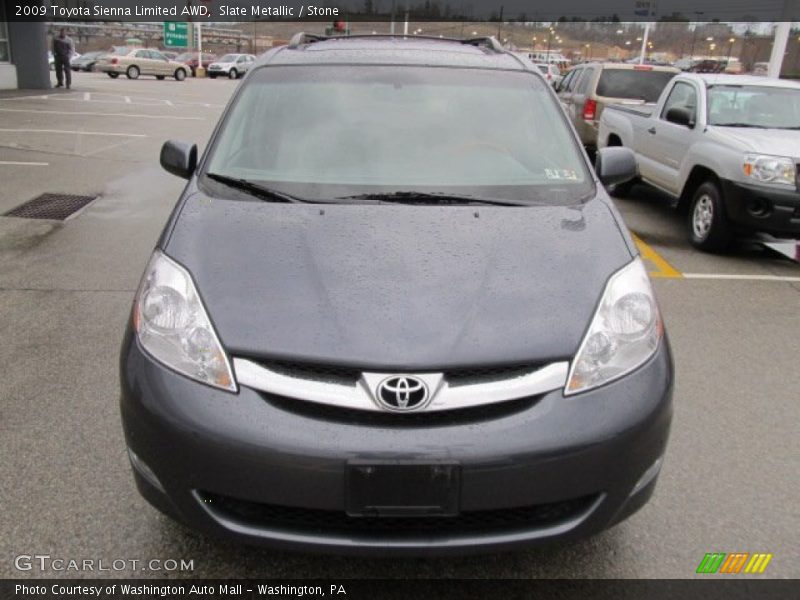 Slate Metallic / Stone 2009 Toyota Sienna Limited AWD