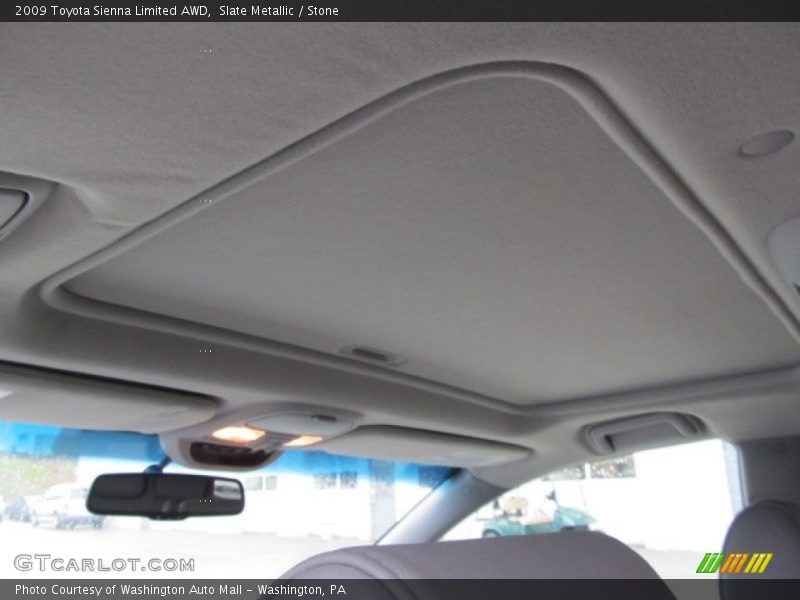 Slate Metallic / Stone 2009 Toyota Sienna Limited AWD