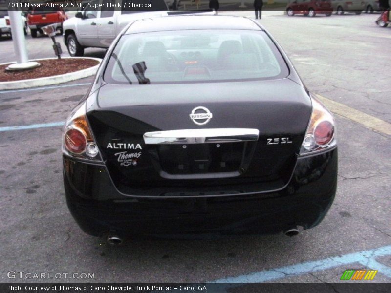 Super Black / Charcoal 2011 Nissan Altima 2.5 SL