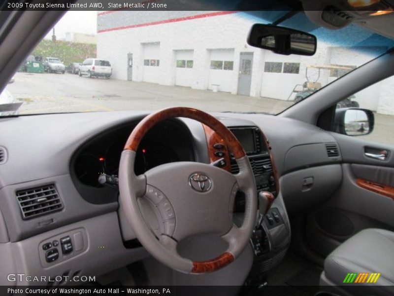 Slate Metallic / Stone 2009 Toyota Sienna Limited AWD