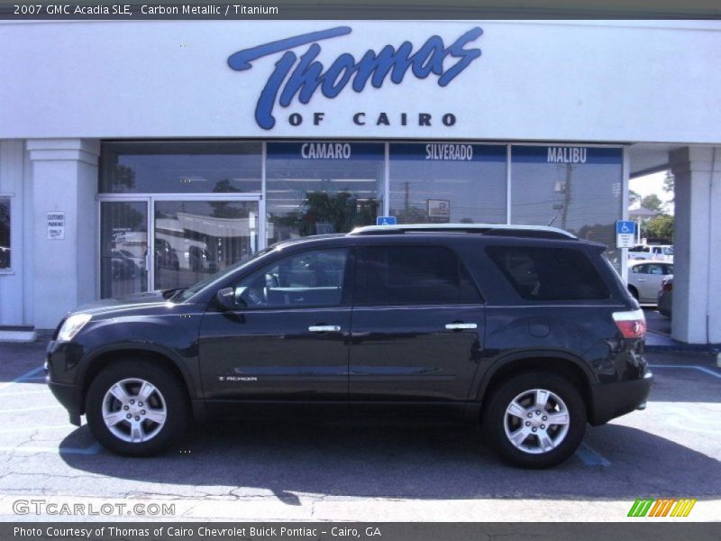 Carbon Metallic / Titanium 2007 GMC Acadia SLE