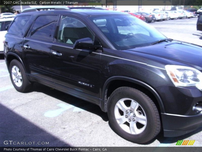 Carbon Metallic / Titanium 2007 GMC Acadia SLE