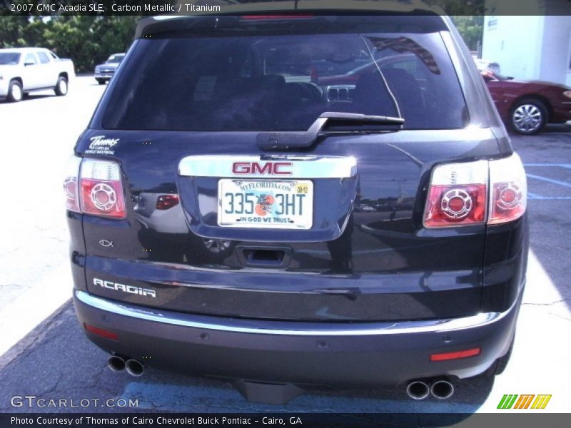 Carbon Metallic / Titanium 2007 GMC Acadia SLE