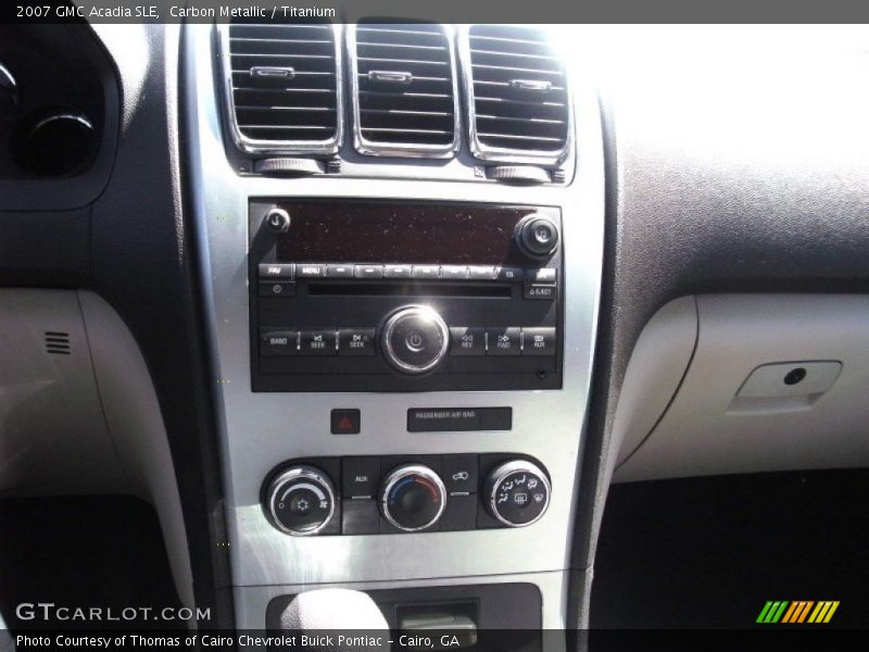 Carbon Metallic / Titanium 2007 GMC Acadia SLE
