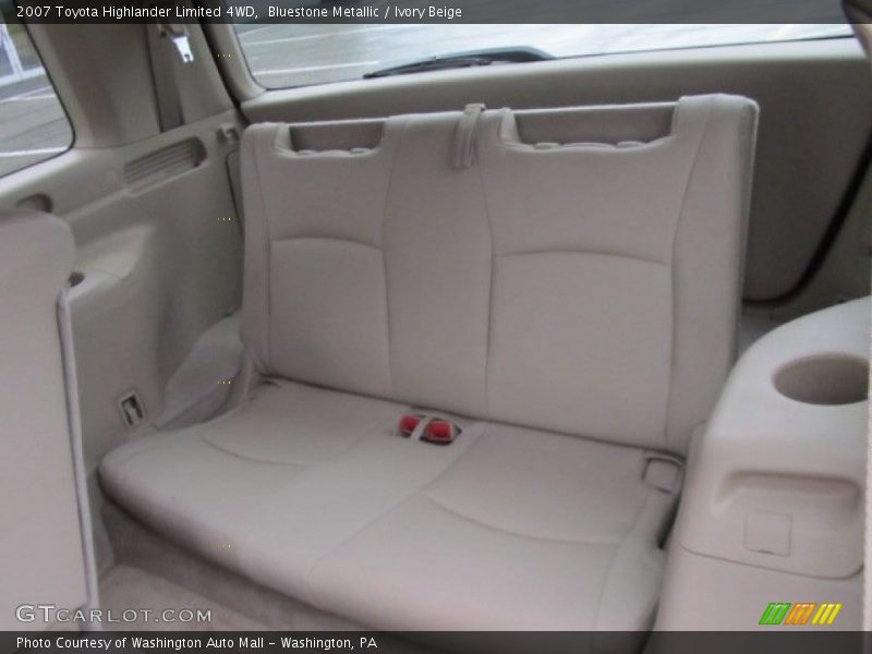 Bluestone Metallic / Ivory Beige 2007 Toyota Highlander Limited 4WD