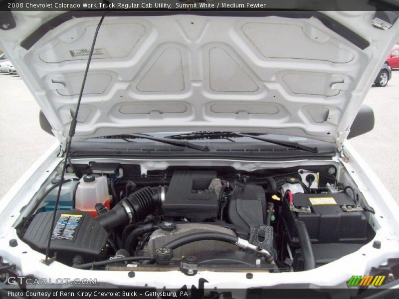 Summit White / Medium Pewter 2008 Chevrolet Colorado Work Truck Regular Cab Utility
