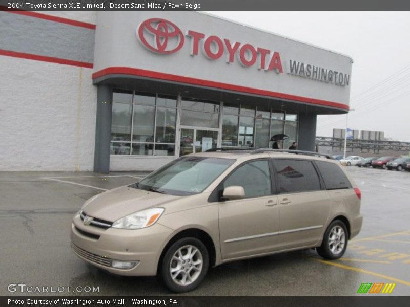 Desert Sand Mica / Fawn Beige 2004 Toyota Sienna XLE Limited