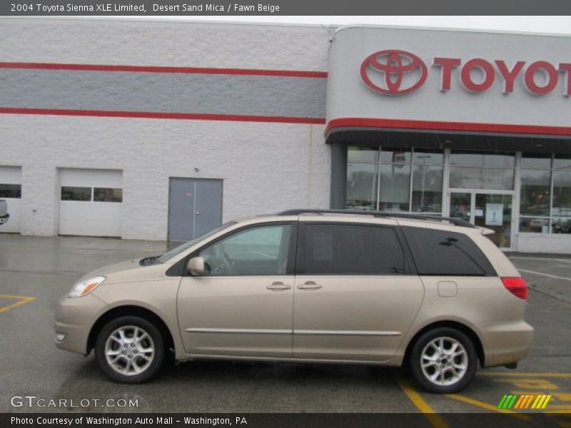 Desert Sand Mica / Fawn Beige 2004 Toyota Sienna XLE Limited