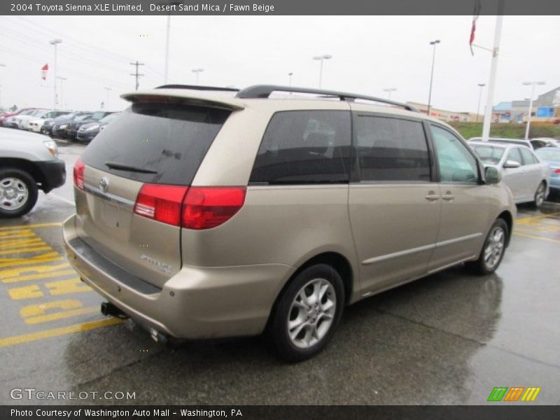 Desert Sand Mica / Fawn Beige 2004 Toyota Sienna XLE Limited