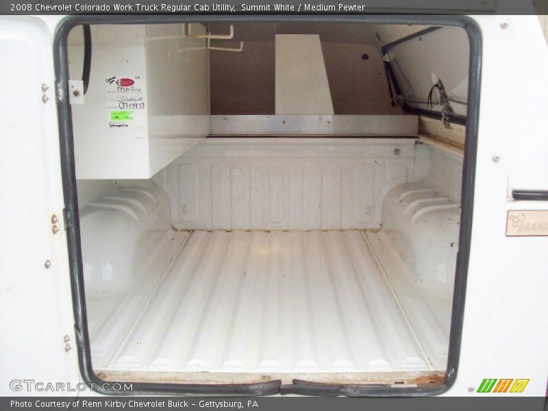 Summit White / Medium Pewter 2008 Chevrolet Colorado Work Truck Regular Cab Utility