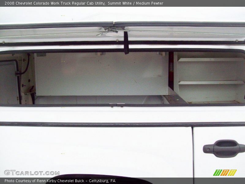 Summit White / Medium Pewter 2008 Chevrolet Colorado Work Truck Regular Cab Utility