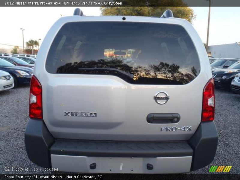 Brilliant Silver / Pro 4X Gray/Steel 2012 Nissan Xterra Pro-4X 4x4