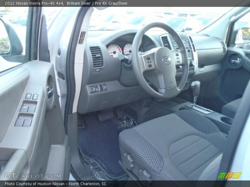 Brilliant Silver / Pro 4X Gray/Steel 2012 Nissan Xterra Pro-4X 4x4