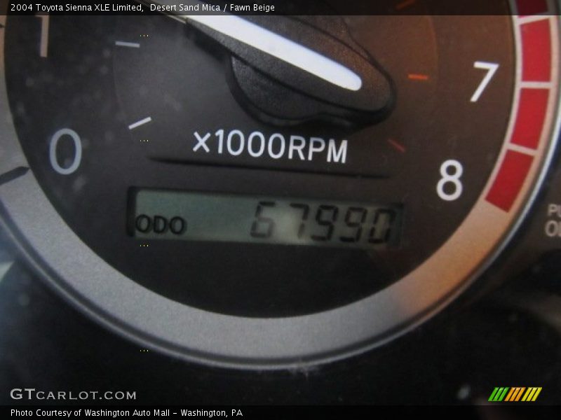 Desert Sand Mica / Fawn Beige 2004 Toyota Sienna XLE Limited