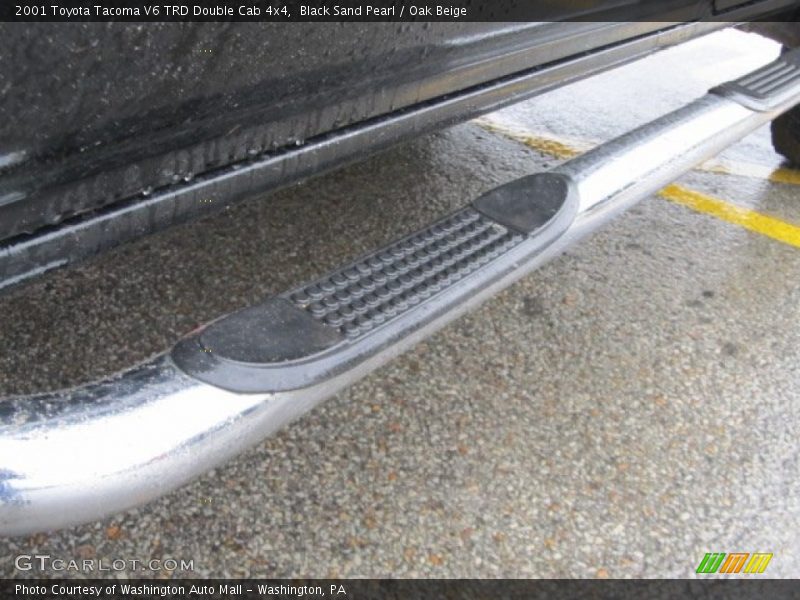 Black Sand Pearl / Oak Beige 2001 Toyota Tacoma V6 TRD Double Cab 4x4