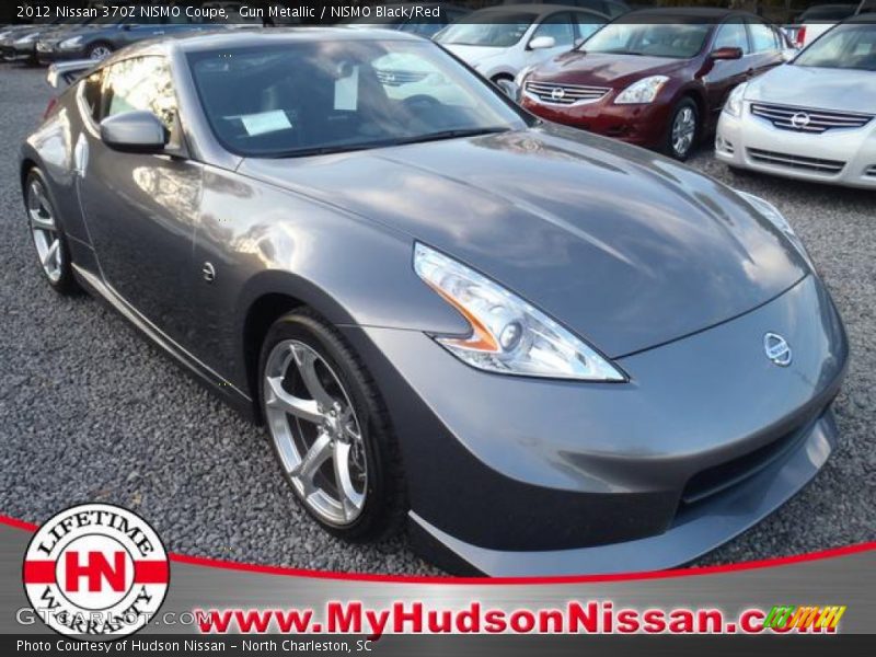 Gun Metallic / NISMO Black/Red 2012 Nissan 370Z NISMO Coupe